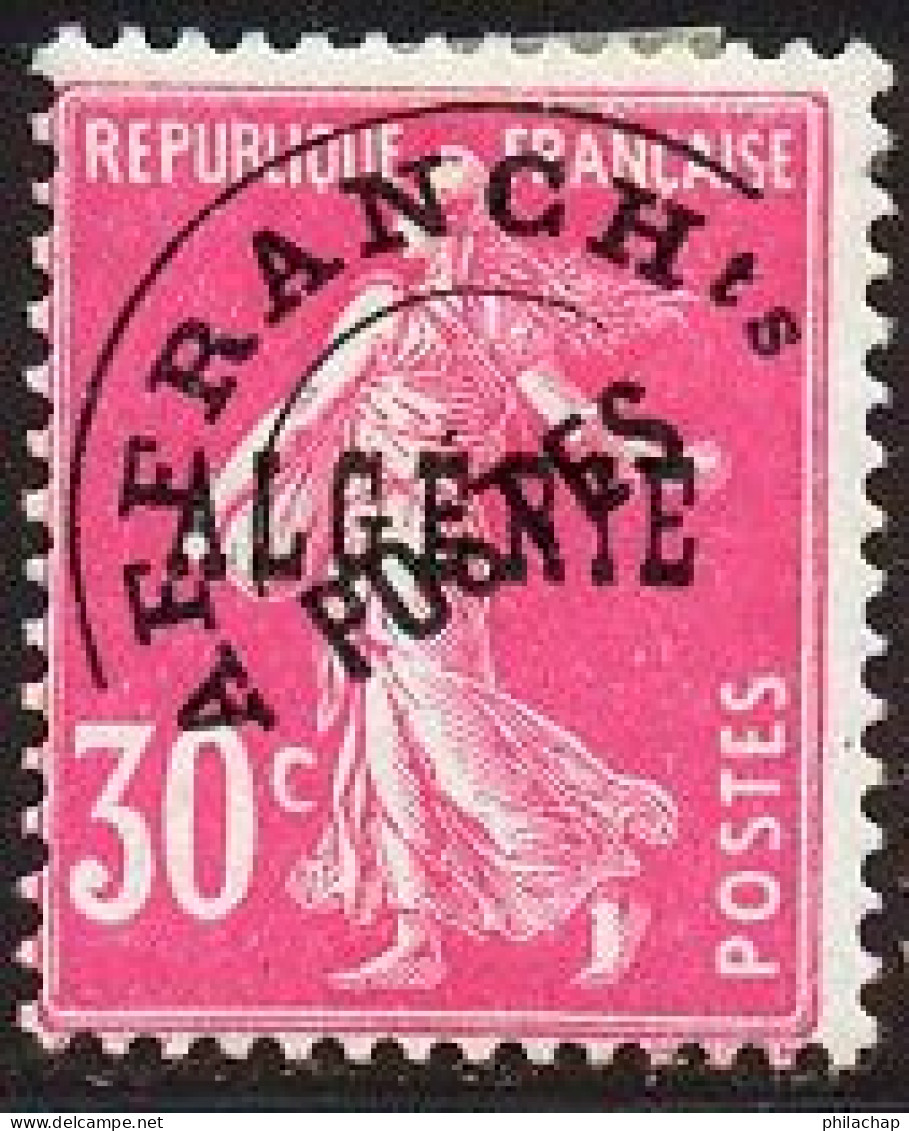 Algerie Preo 1924 Yvert 6 * TB Charniere(s) - Neufs