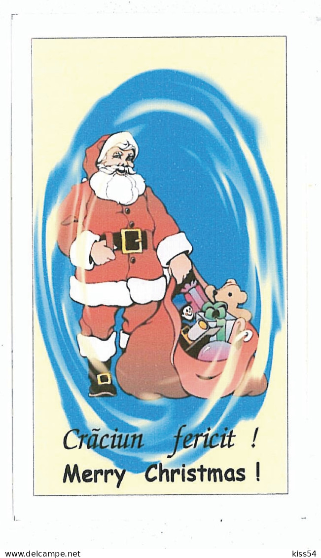 CV 27 - 1232-a SANTA CLAUS, Romania - Cover + Greeting Card - Used - 2004 - Weihnachten