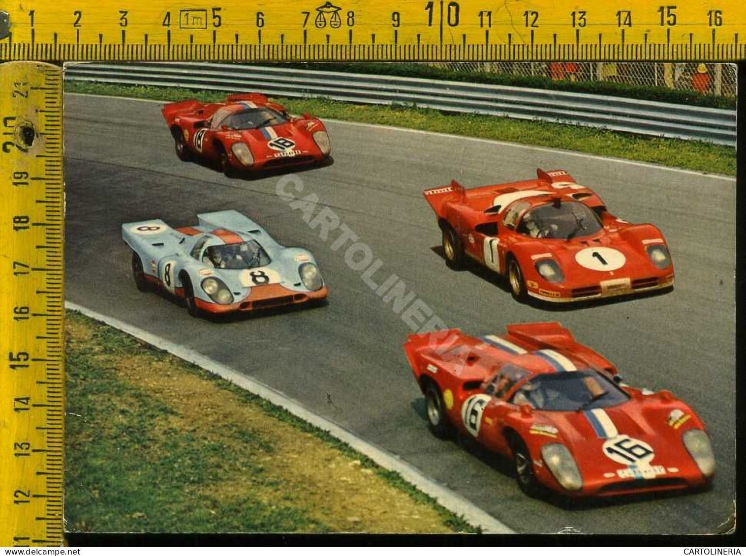 Monza Autodromo Nazionale Di Monza - La 1000 Km. Passaggio Alla Curva Di Lesmo (piega) - Monza