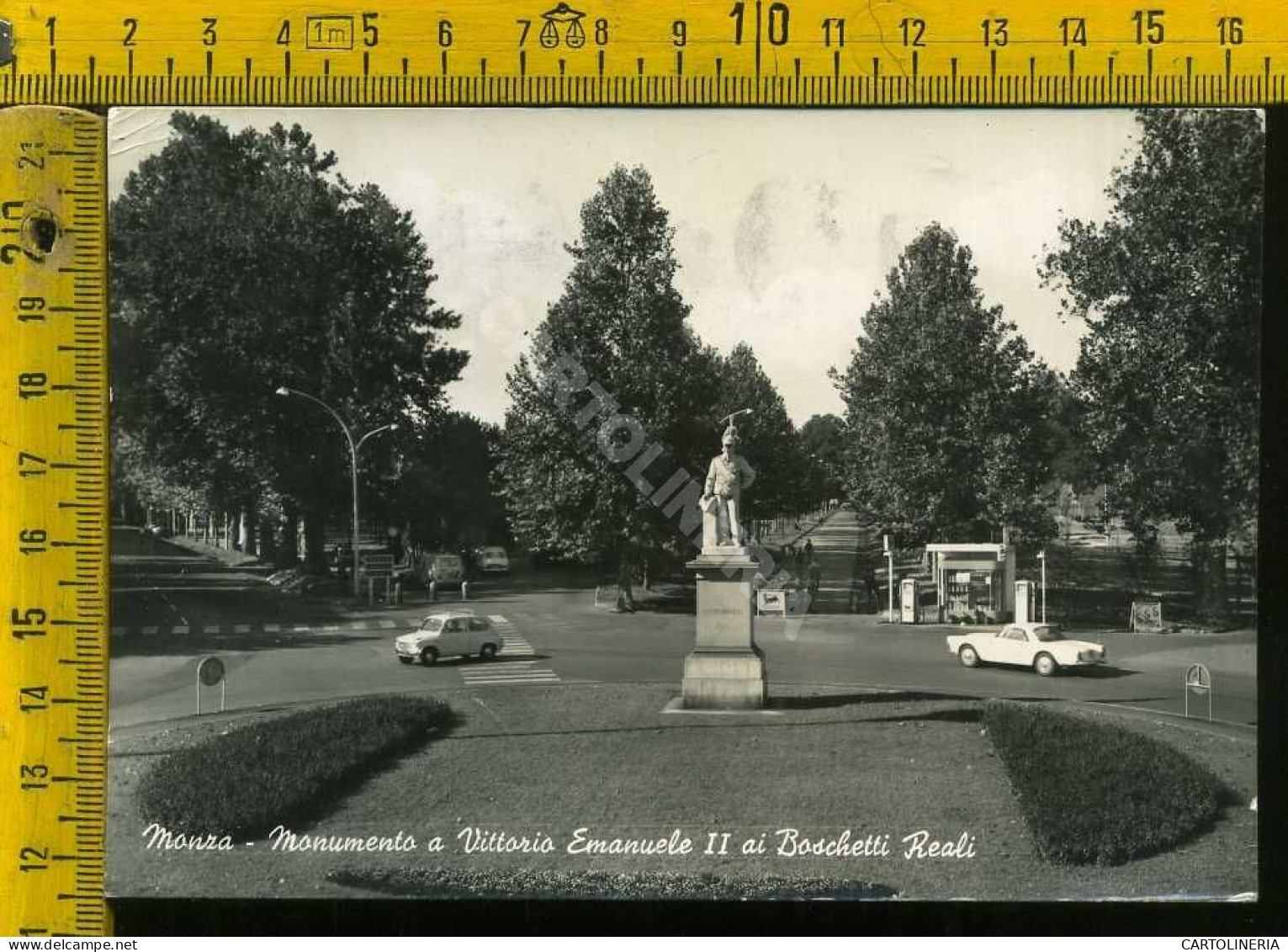 Monza Città Monumento A Vittorio Emanuele II Ai Boschetti Reali - Monza