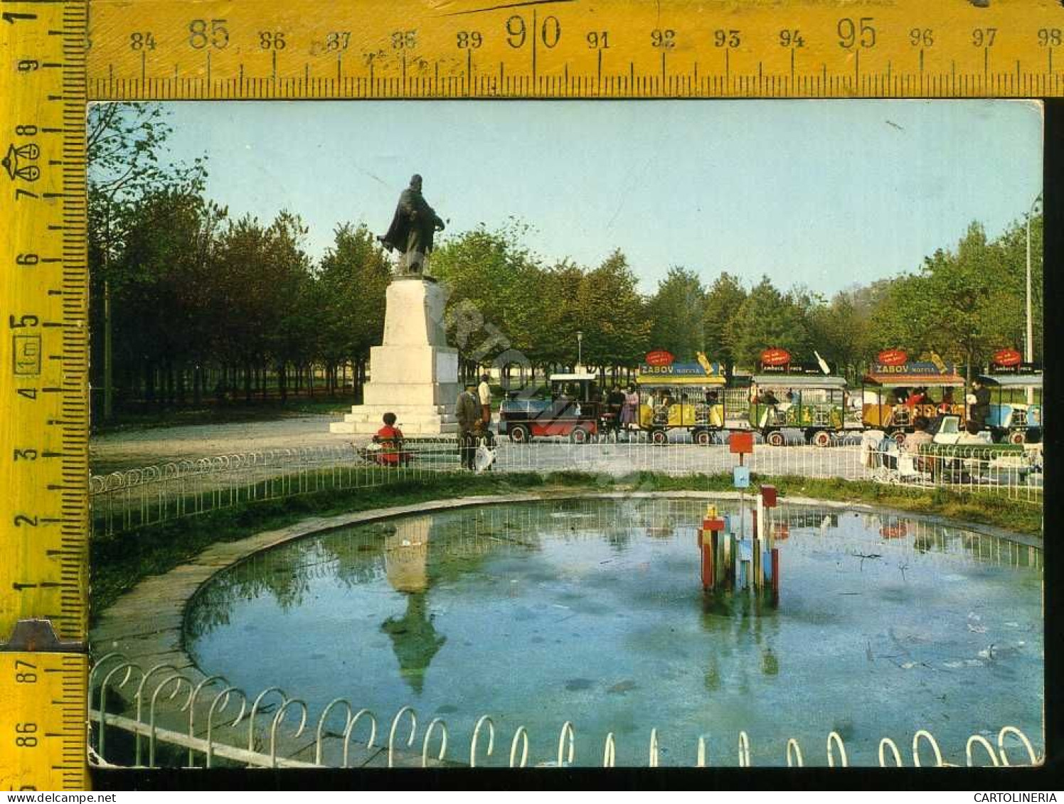 Monza Città Giardini E Monumento A Garibaldi  - Monza