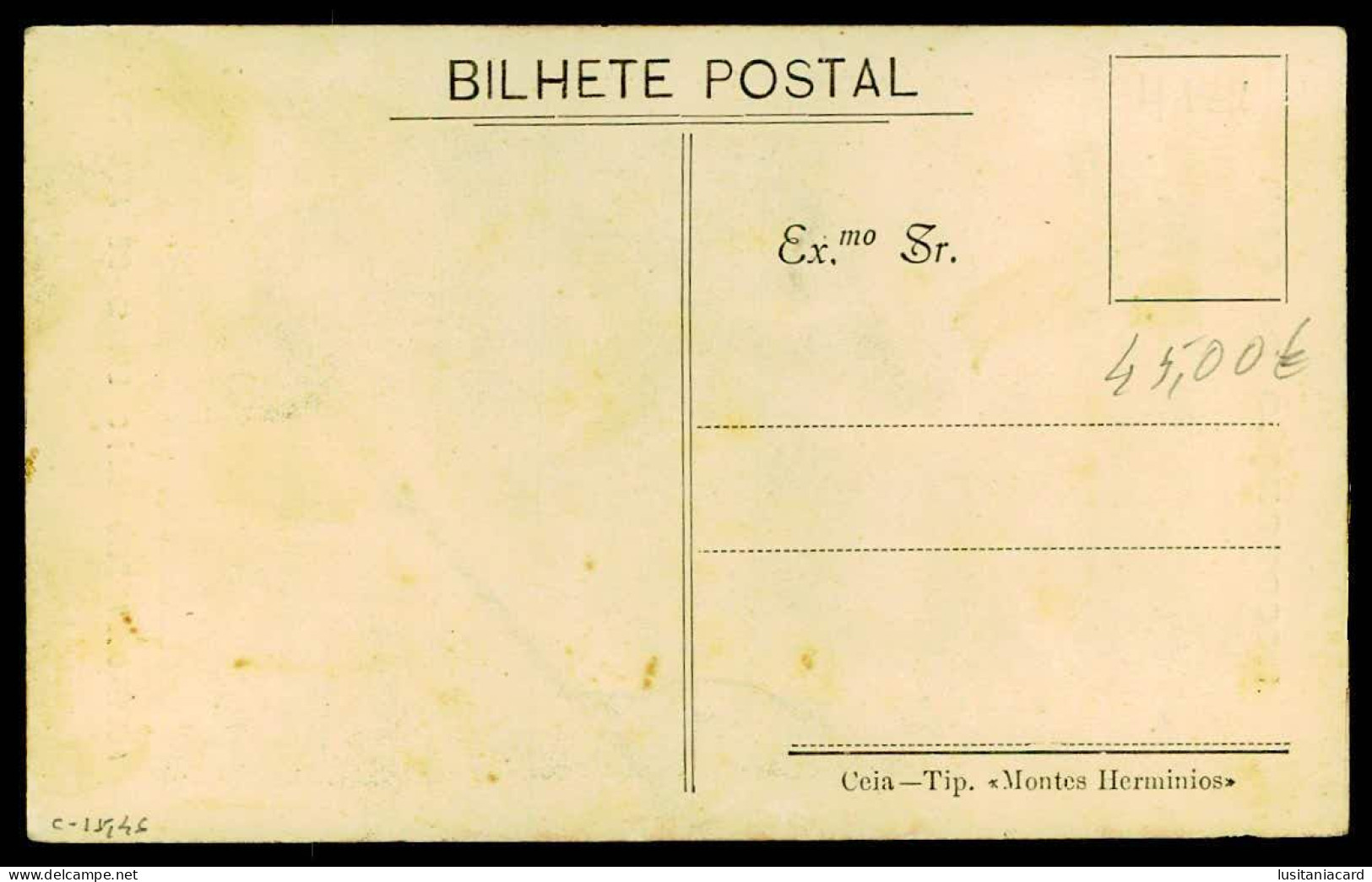 SEIA - Recordação De Ceia - Aspéto Da Procissão Em 15 De Agosto.(Ed. Tip. «Montes Herminios») Carte Postale - Guarda