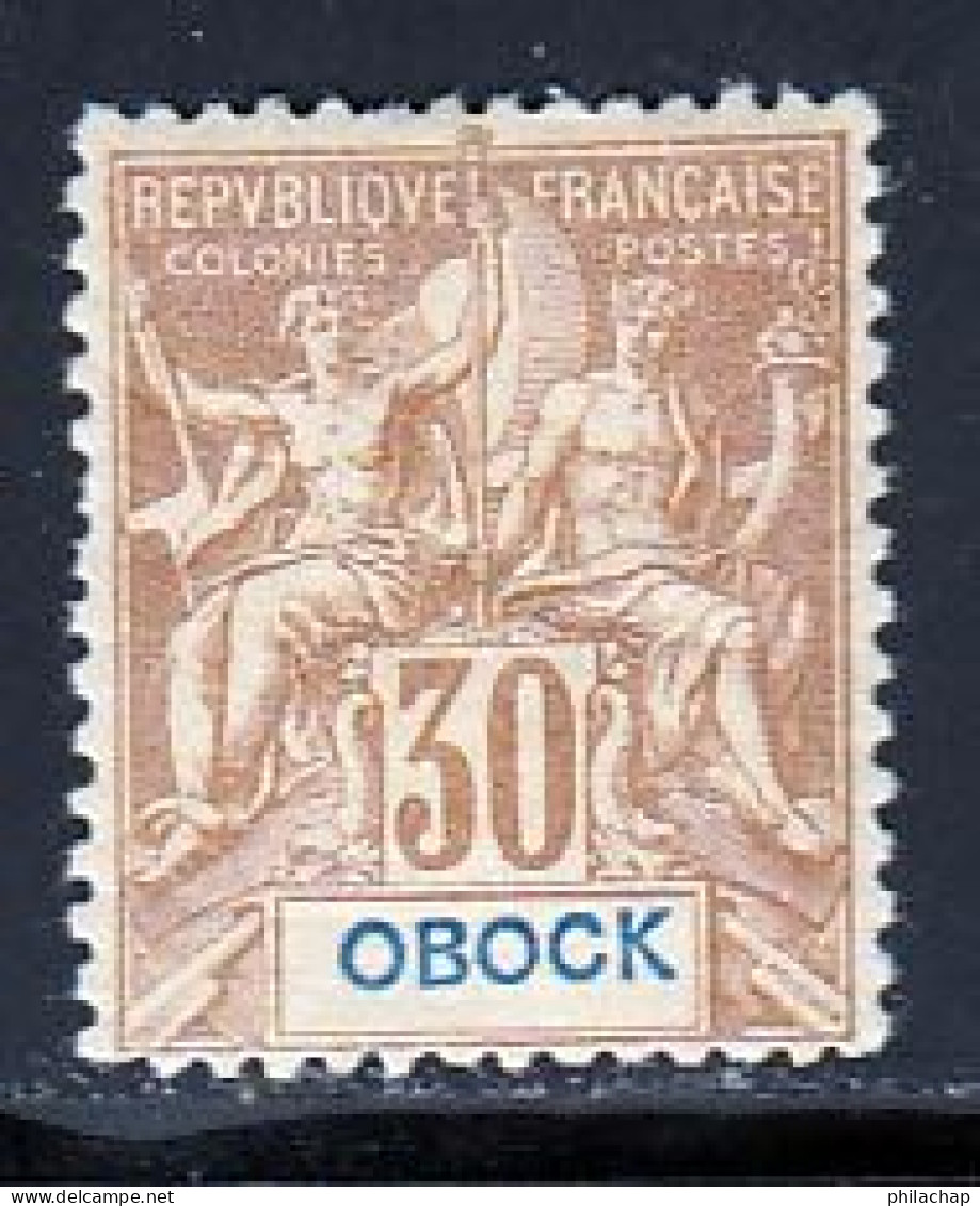 Obock 1892 Yvert 40 * TB Charniere(s) - Nuevos