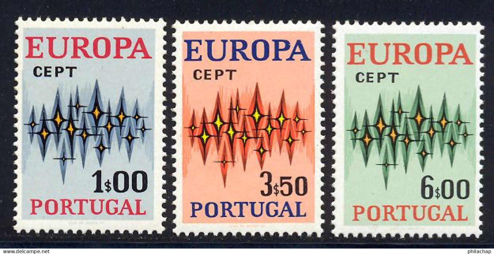 Portugal 1972 Yvert 1150 / 1152 ** TB - Unused Stamps