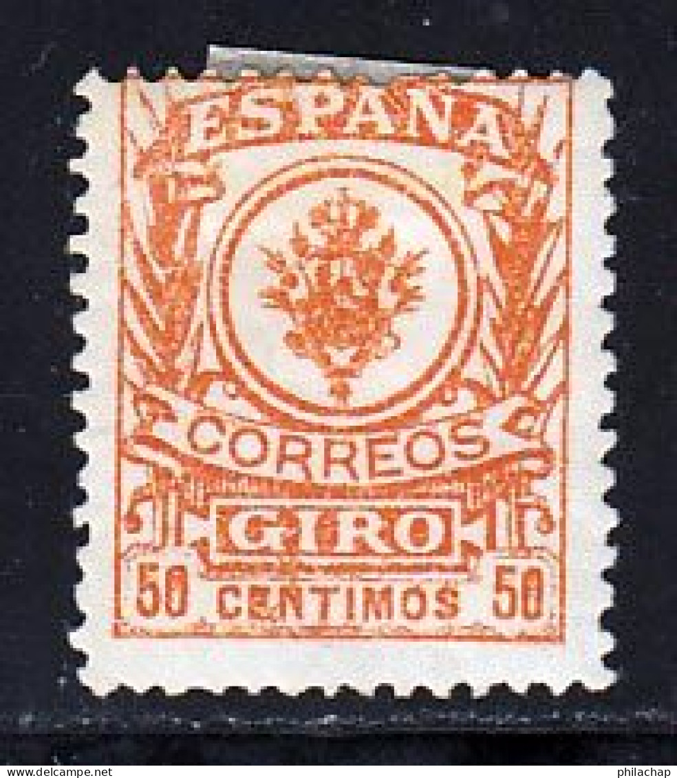 Espagne Mandats 1915 Yvert 4 * TB Charniere(s) - Mandats