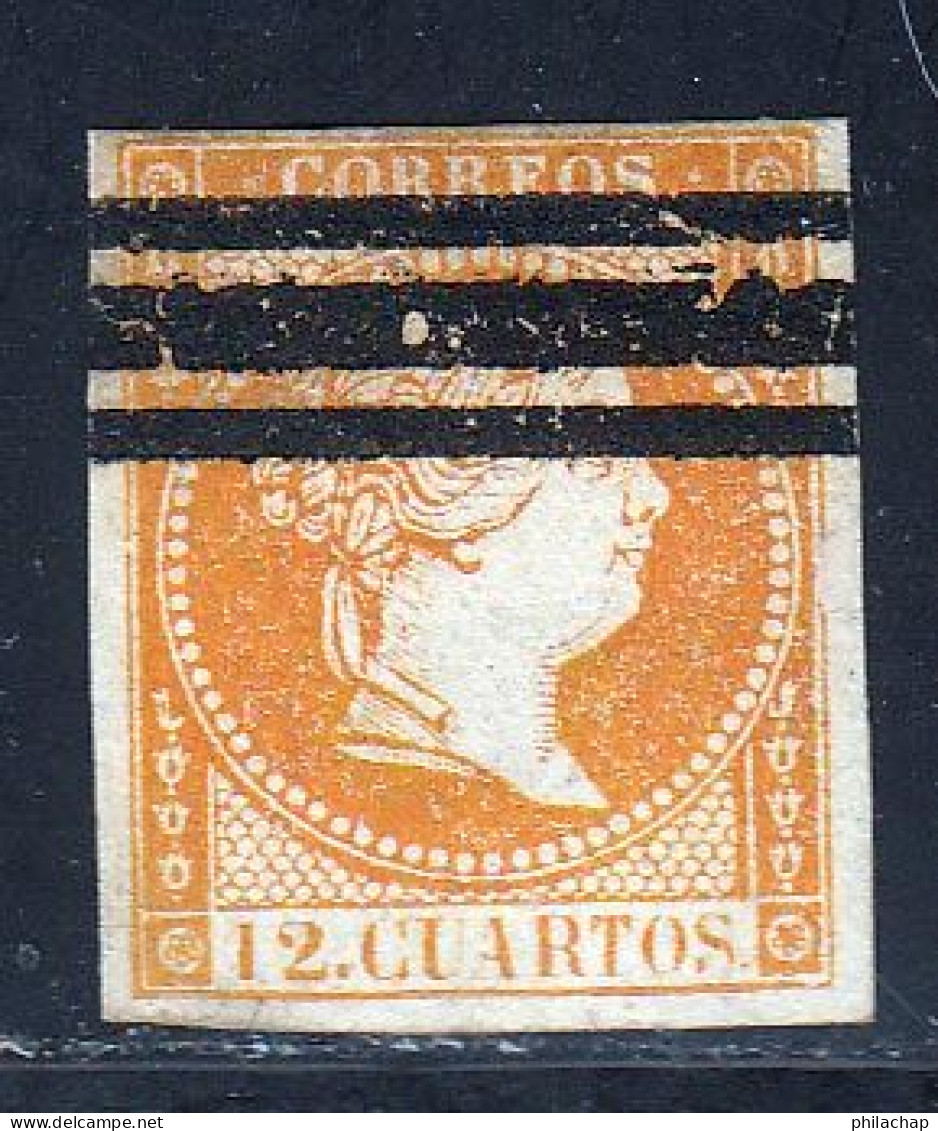 Espagne 1857 Yvert 44 (*) TB Neuf Sans Gomme - Unused Stamps