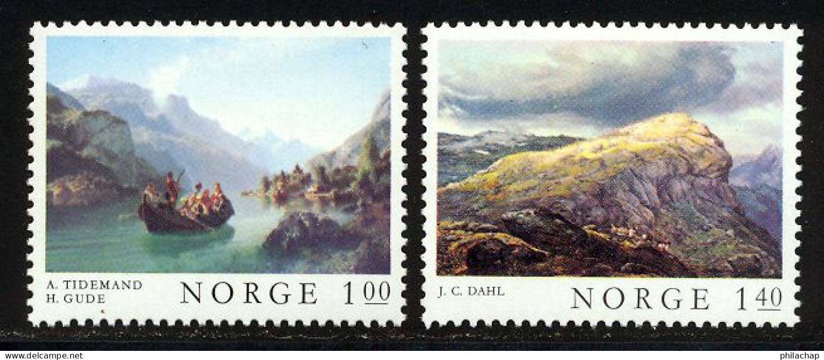 Norvege 1974 Yvert 637 / 638 ** TB - Ungebraucht