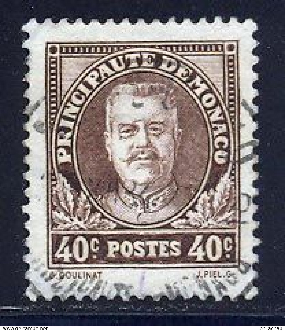 Monaco 1933 Yvert 115 (o) B Oblitere(s) - Used Stamps
