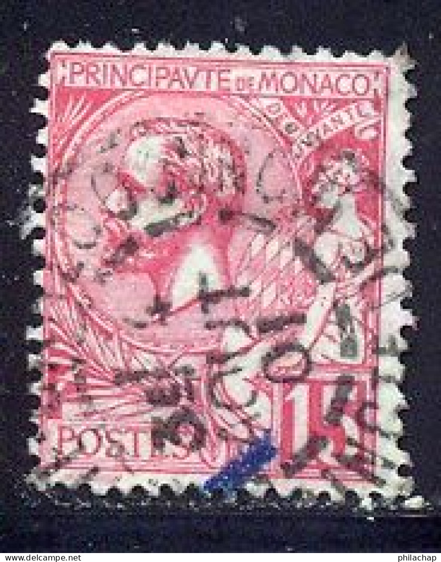Monaco 1891 Yvert 15 (o) B Oblitere(s) - Usati