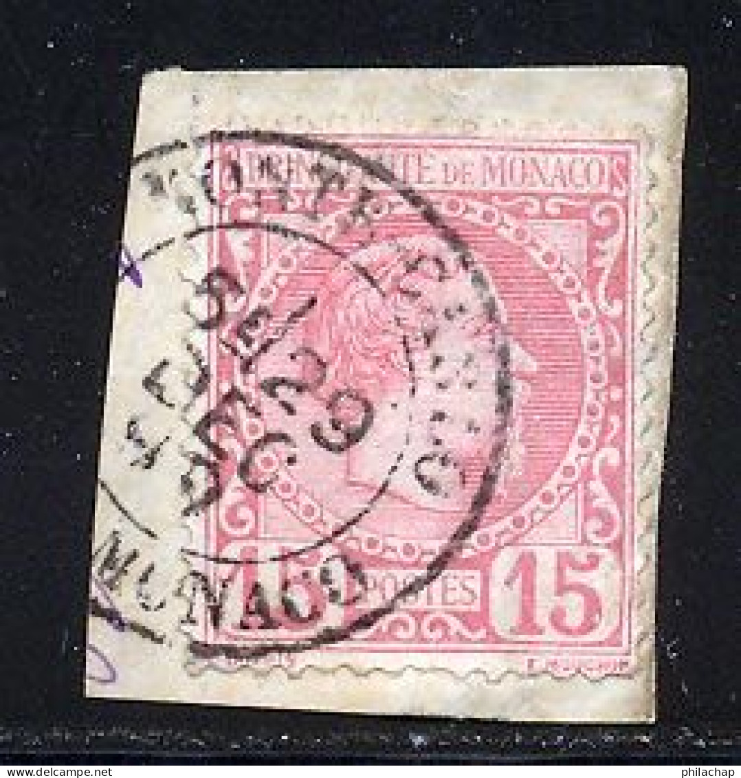 Monaco 1885 Yvert 5 (o) B Oblitere(s) - Used Stamps