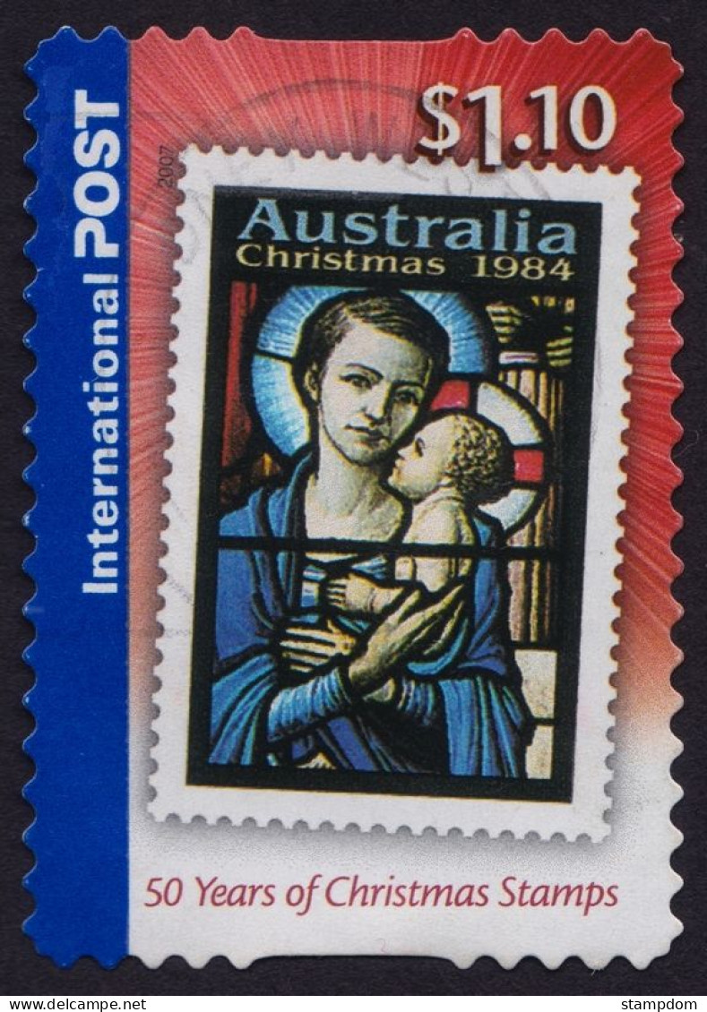 AUSTRALIA 2007 Christmas $1.10 Christmas Stamps [SA] Sc#2767 USED @O174 - Gebruikt
