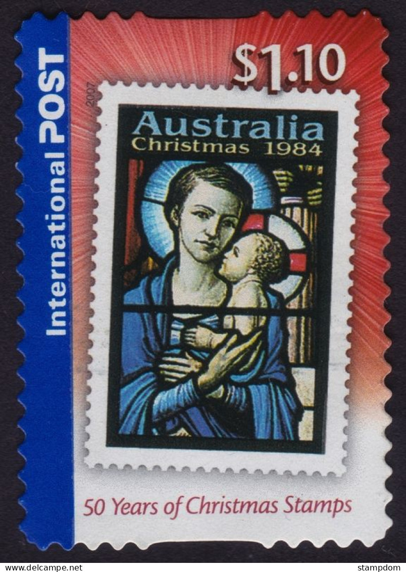 AUSTRALIA 2007 Christmas $1.10 Christmas Stamps [SA] Sc#2767 USED @O311 - Gebruikt