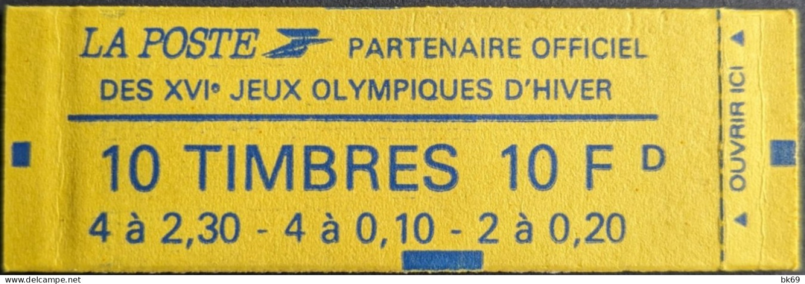 1502 Date 7/ 22.2.90 Carnet Fermé Briat 3 Valeurs - Modern : 1959-...