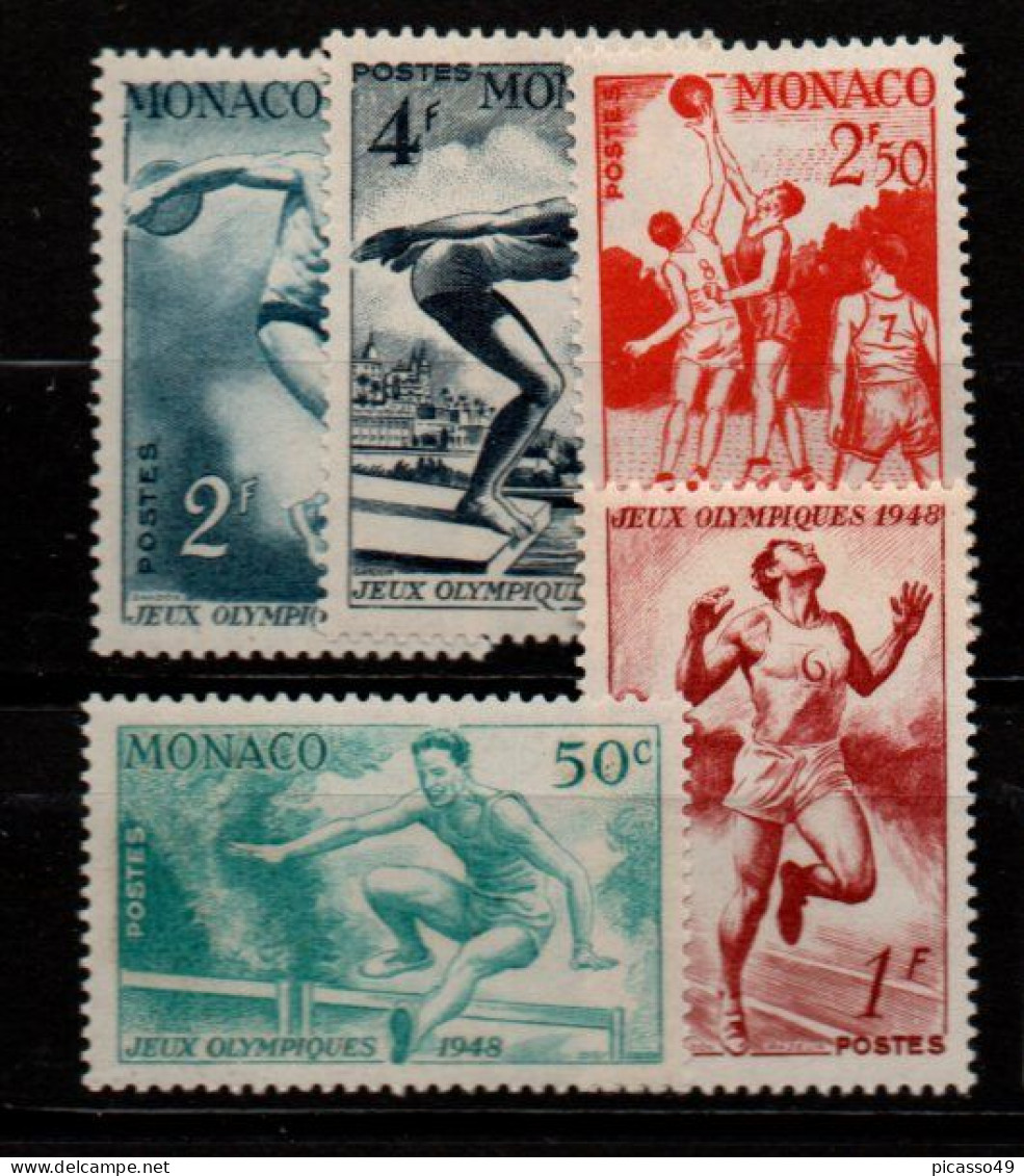 Timbres Jeux Olympique De Londres N° 319 A 323 ** - Unused Stamps