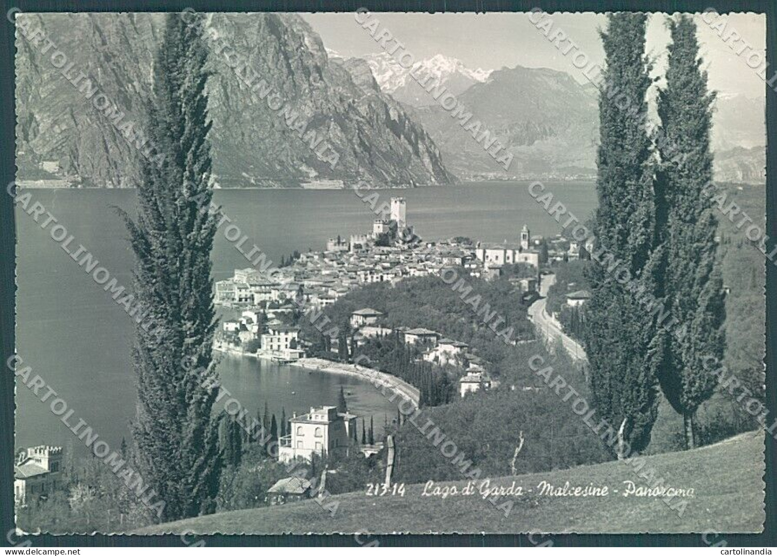 Verona Lago Di Garda Malcesine Foto FG Cartolina JK4643 - Verona