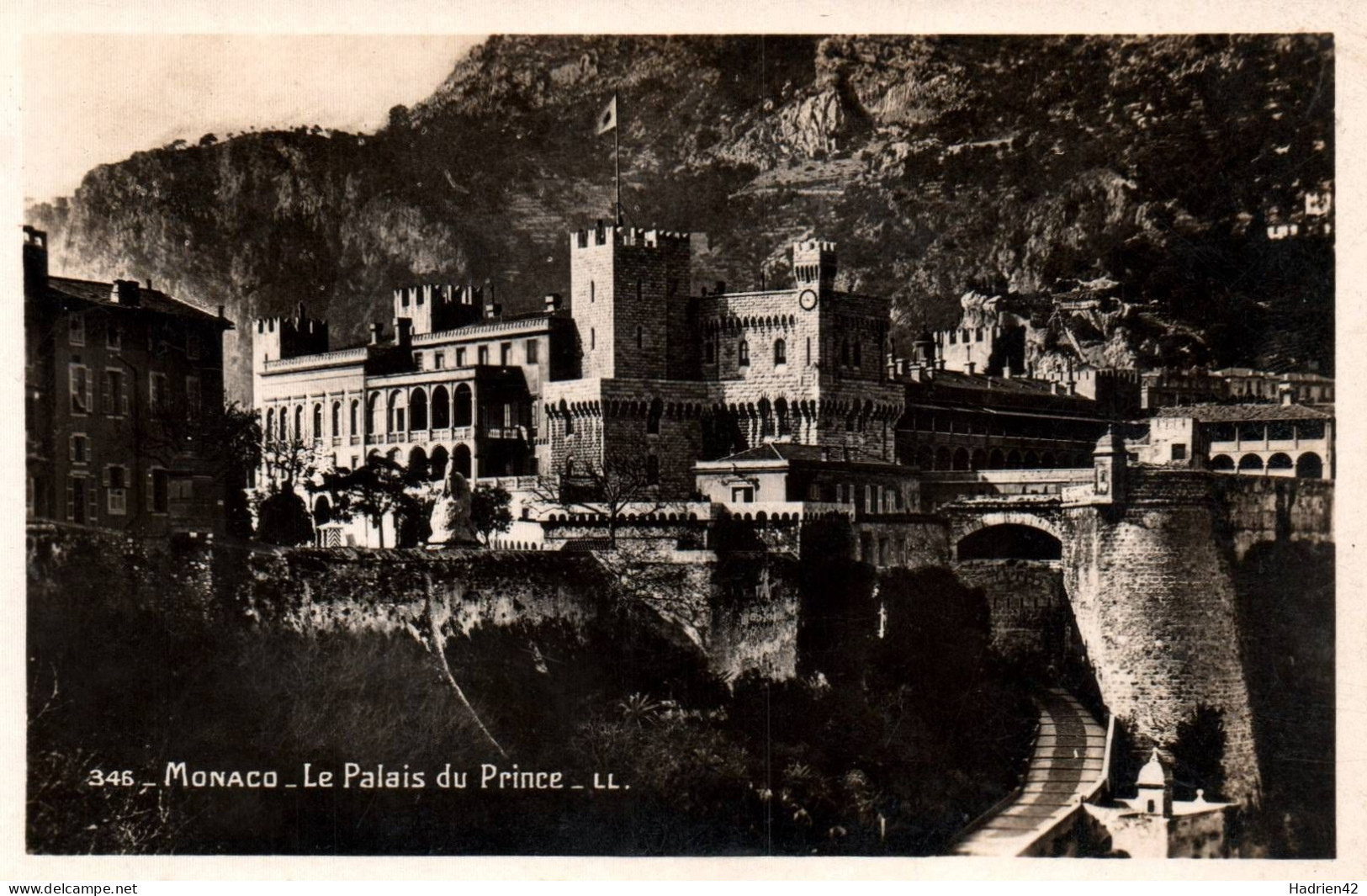 RECTO/VERSO - CPA - MONACO - LE PALAIS DU PRINCE - Palacio Del Príncipe