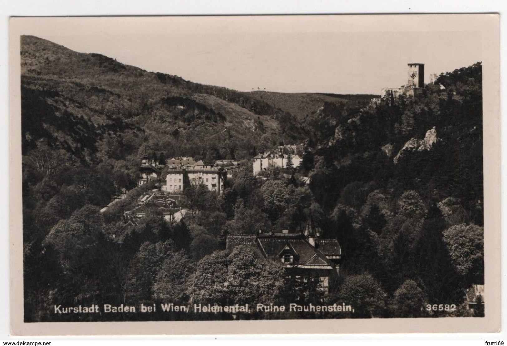 AK 212132 AUSTRIA - Kurstadt Baden Bei Wien / Helenental - Ruine Rauhenstein - Baden Bei Wien