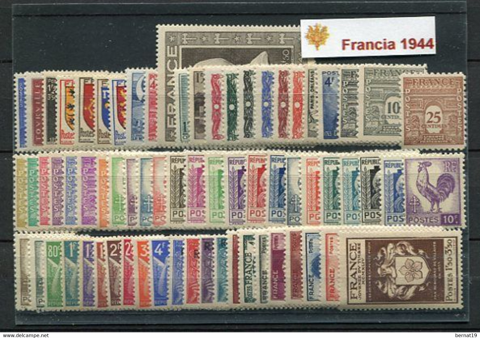 Francia 1944 Completo ** MNH. - 1940-1949