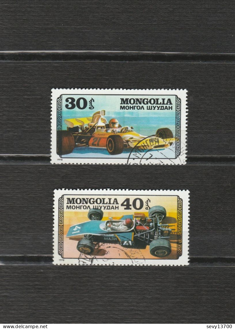 Mongolie - Lot 17 Timbres Sur Les Transports - Les Véhicules Pompiers, Les Automobiles Et Les Trains - Mongolia