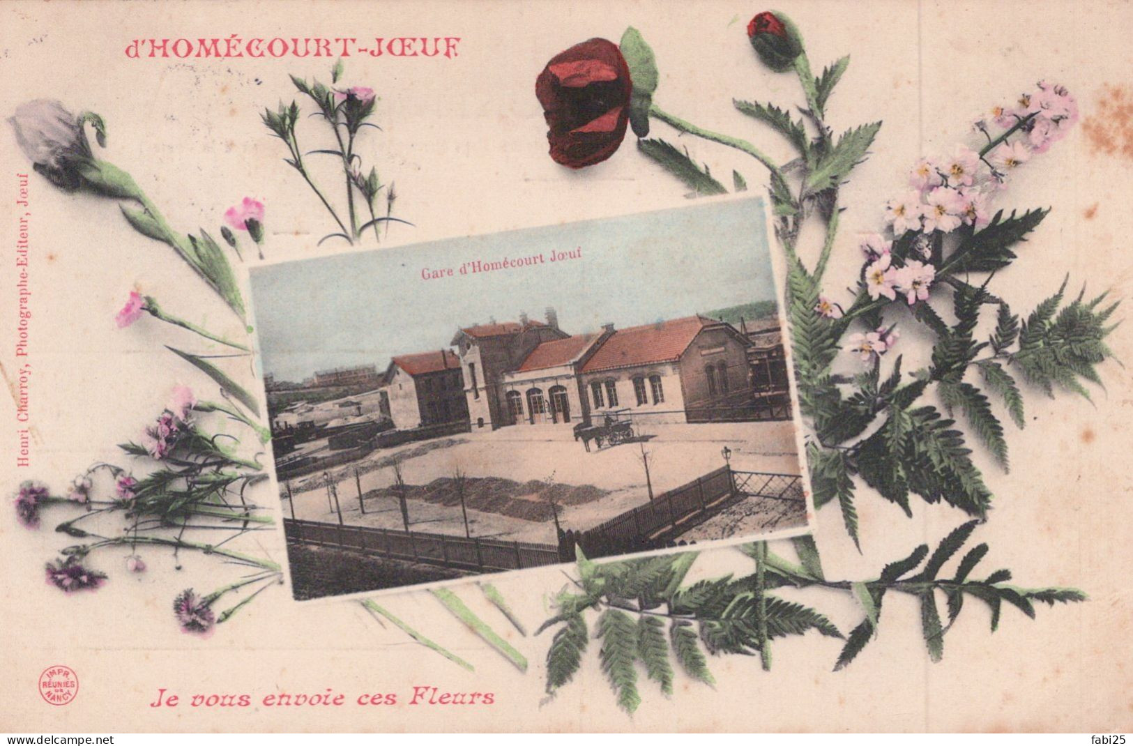 D HOMECOURT JOEUF JE VOUS ENVOIE CES FLEURS - Homecourt