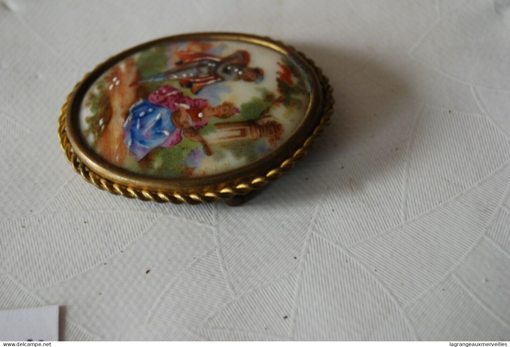 C224 Bijoux Anciens - Ancien Camé - Limoges - Spille