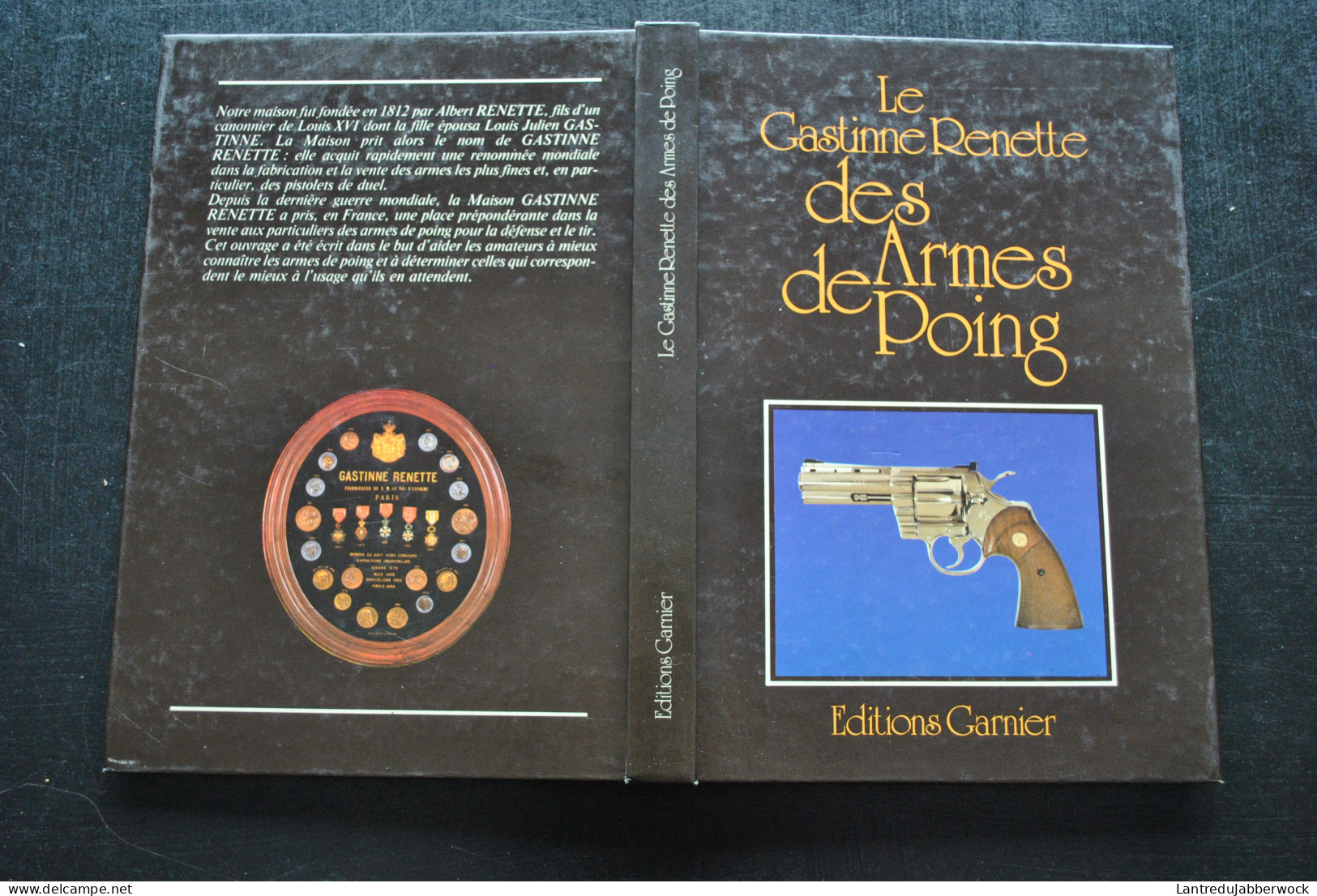 Le Gastinne Renette Des Armes De Poing Garnier 1978 Colt Python Heckler Und Koch Walther FN Browning Unique Mauser Luger - French