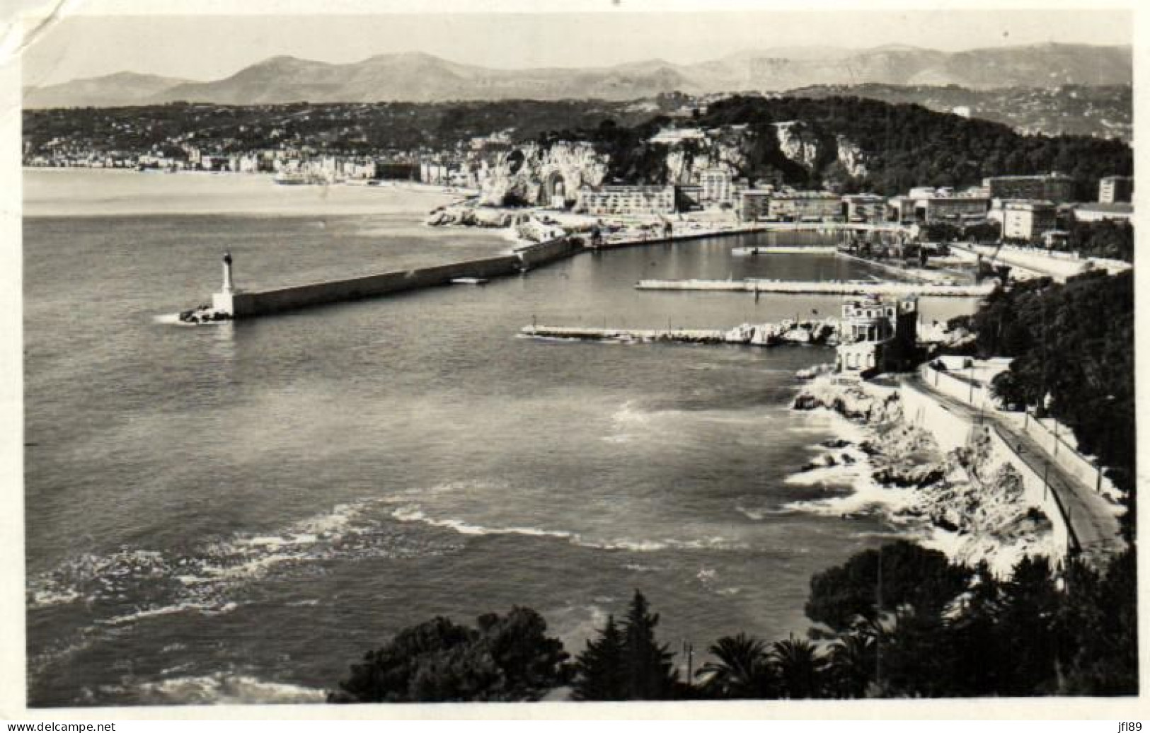 06 - Alpes-Maritimes - Nice - Vue Prise Du Mont-Boron - 6169 - Transport (sea) - Harbour