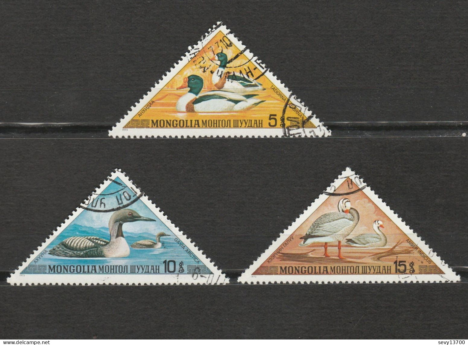 Mongolie - lot 40 timbres Les animaux, chevaux moutons castors gazelles chiens ours pandas grenouille poissons oiseaux