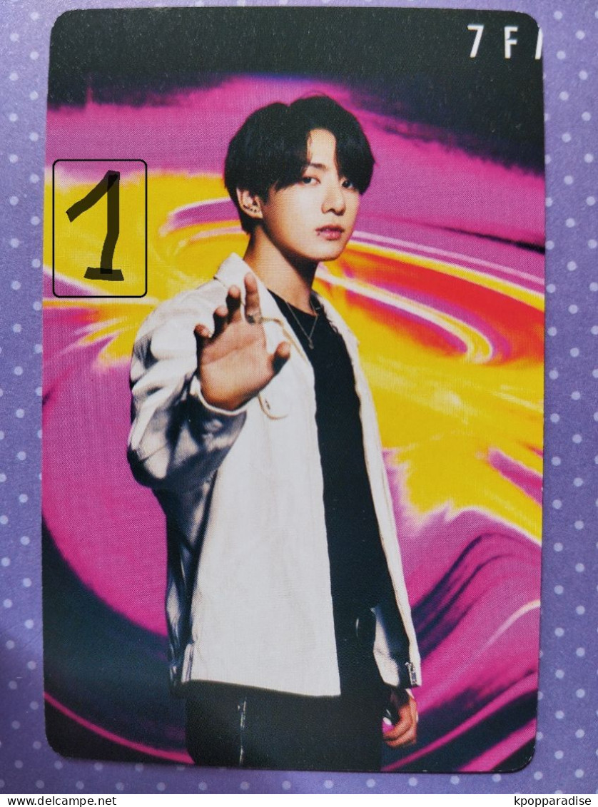 Photocard K POP Au Choix  BTS  7fates Chakho  Jungkook - Objets Dérivés