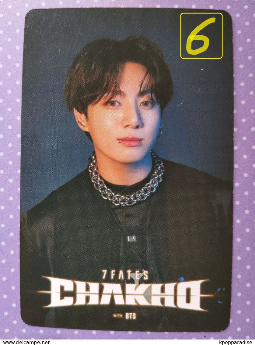 Photocard K POP au choix  BTS  7fates Chakho  Jungkook