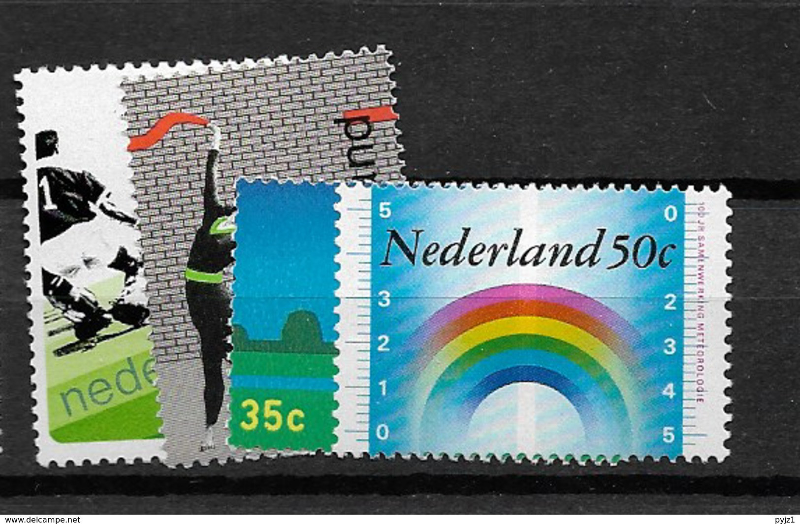 1973 MNH Netherlands, NVPH 1032-5 Postfris - Nuovi