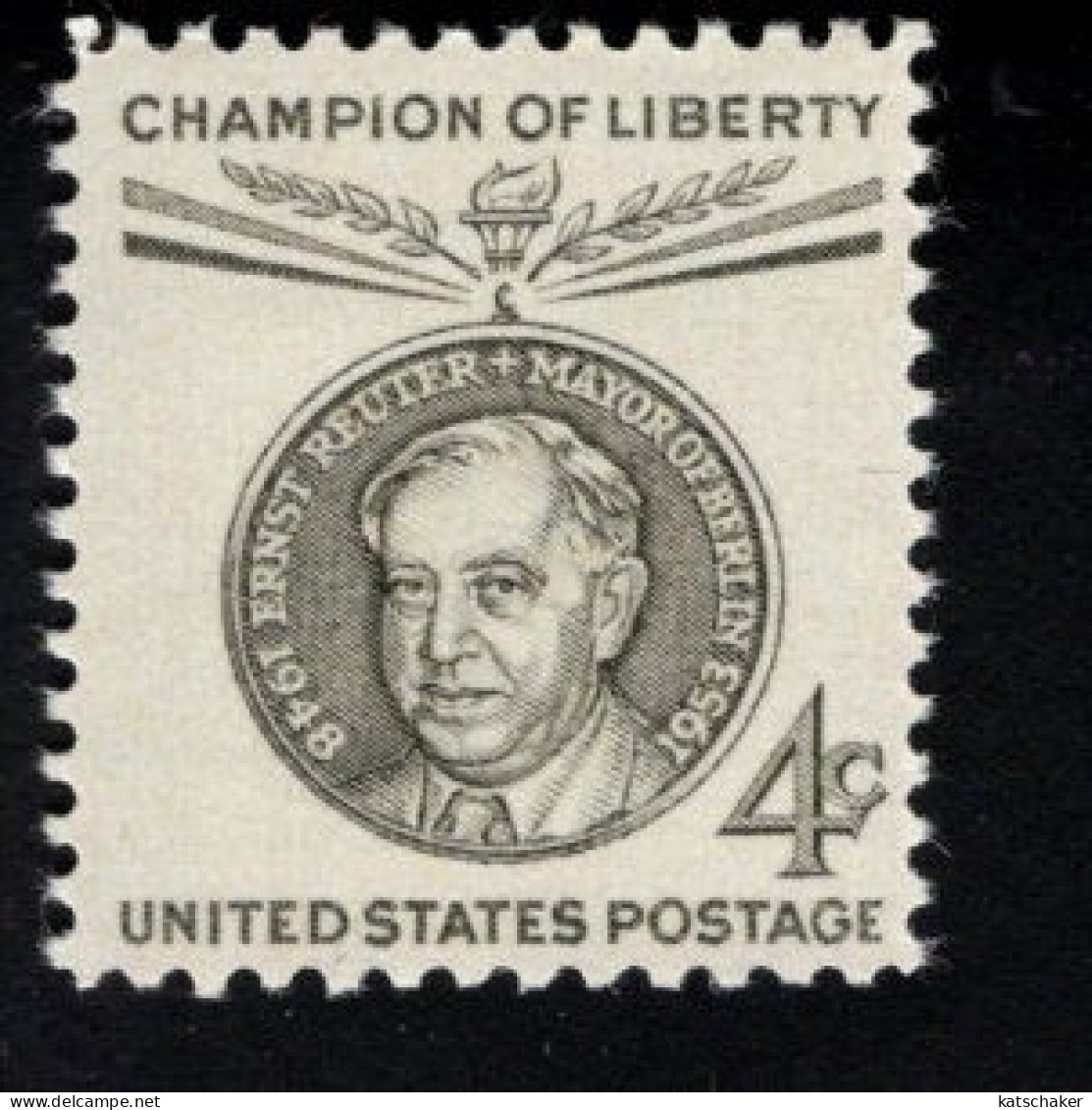 219952720 1959 SCOTT 1136 (XX) POSTFRIS MINT NEVER HINGED - Champion Of Liberty - Ungebraucht