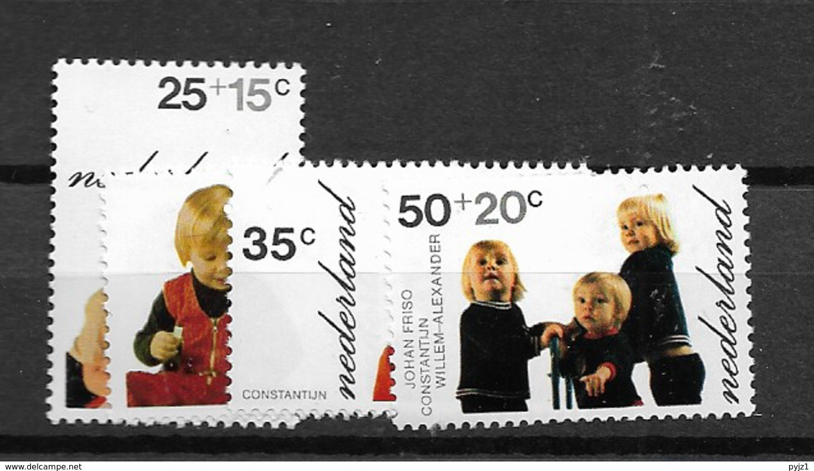 1972 MNH Netherlands, NVPH 1020-23 Postfris - Neufs