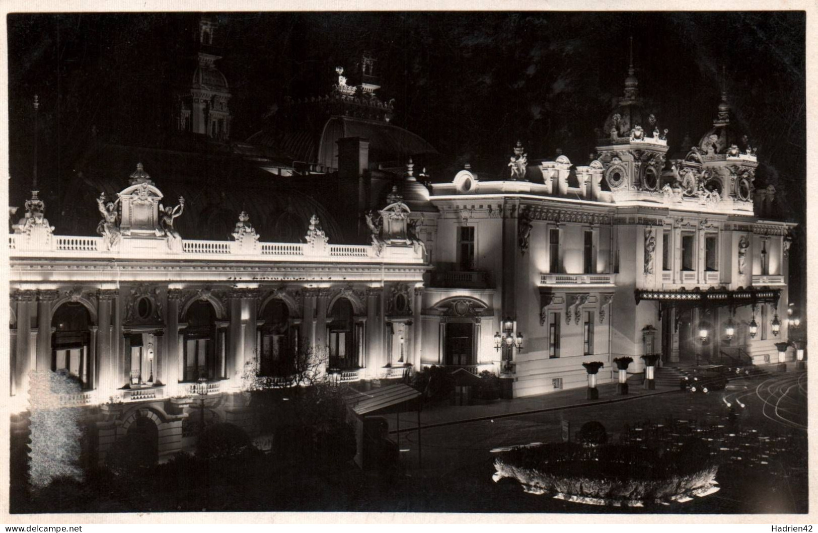 RECTO/VERSO - CPSM - MONACO - LE CASINO LA NUIT - Casino