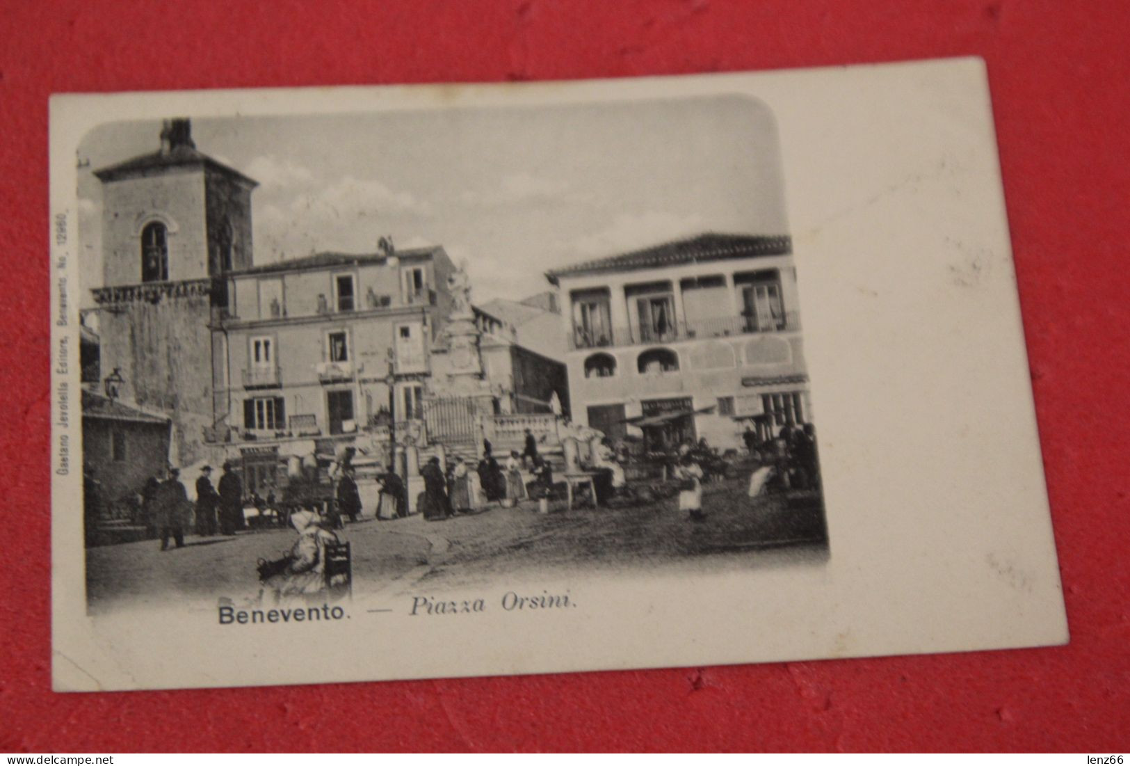 Benevento Piazza Orsini 1901 Ed. Jevolella Bellissima+++++++ - Benevento