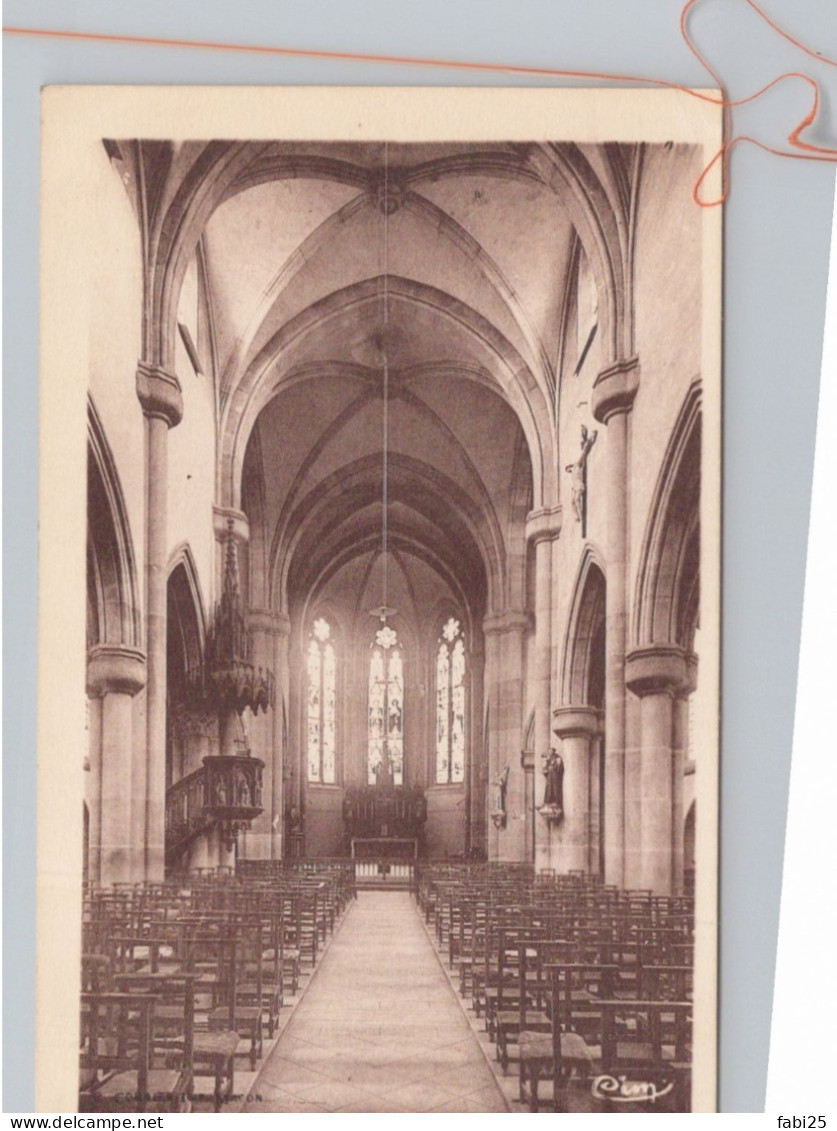 HERICOURT INTERIEUR DE L EGLISE - Héricourt