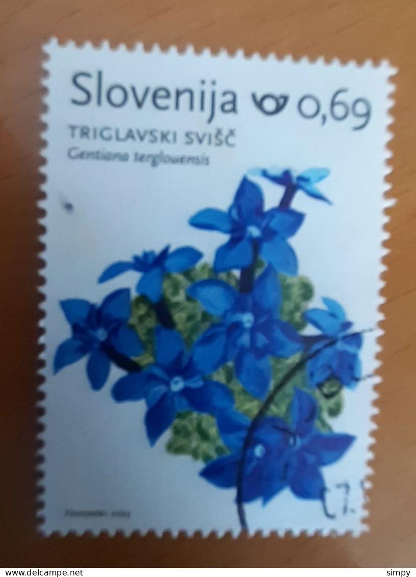 SLOVENIA 2023 Flowers Used Stamp - Slovenia