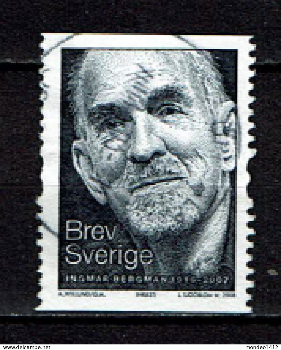 Sweden 2008 - Cinéma, Cinéaste Ingmar Bergman - Used - Oblitérés