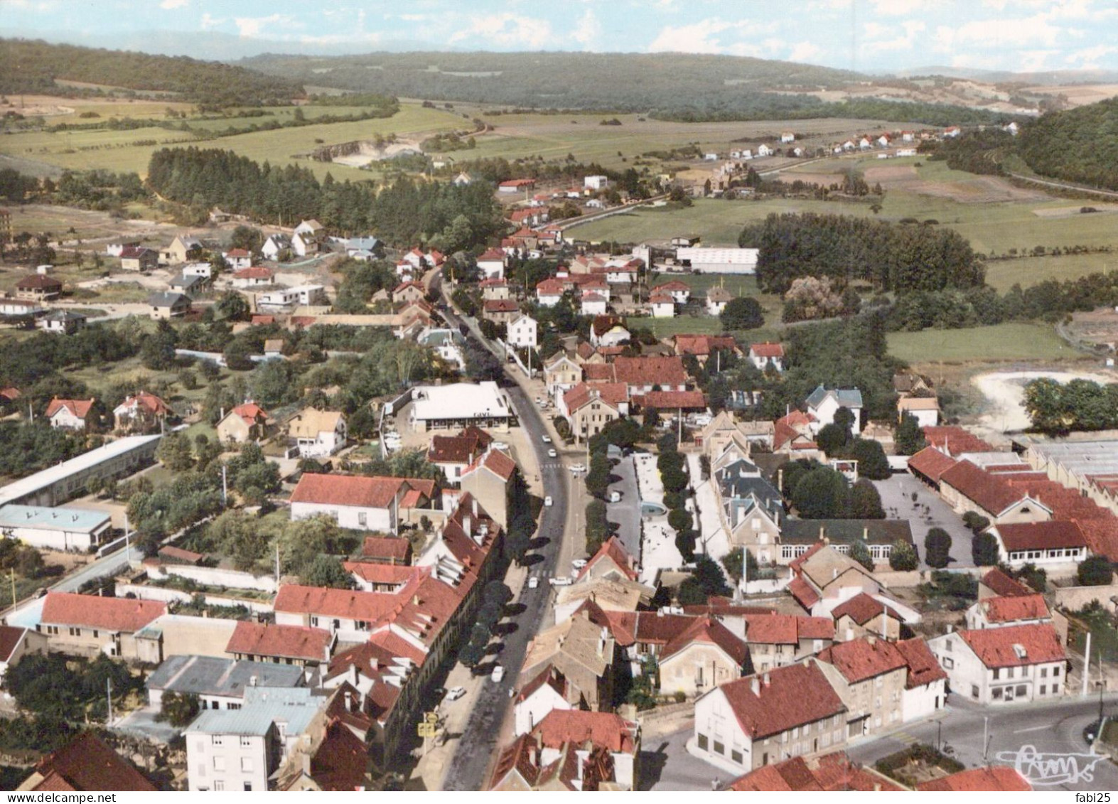 HERICOURT VUE AERIENNE AVENUE LEON JOUHAUX - Héricourt