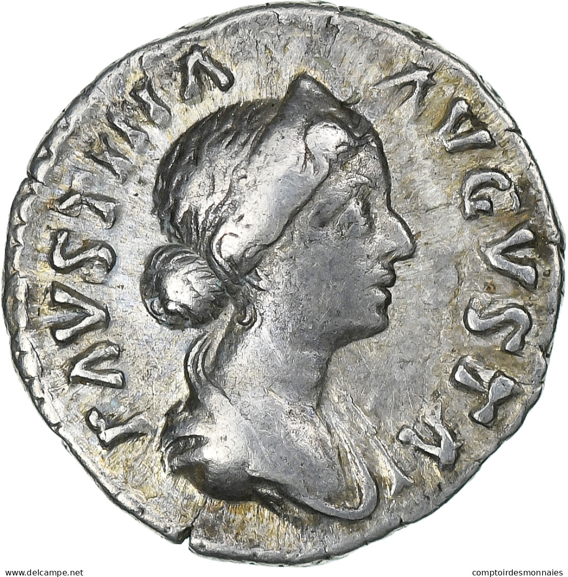 Faustina II, Denier, 161-176, Rome, Argent, TTB, RIC:714 - The Anthonines (96 AD Tot 192 AD)