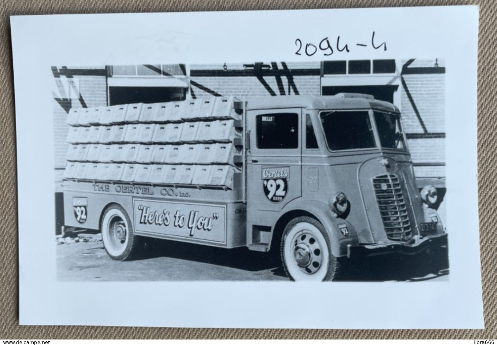 MACK - Jr. 30MT 1936 - 15 X 10 Cm. (REPRO PHOTO ! Zie Beschrijving, Voir Description, See Description) ! - Auto's