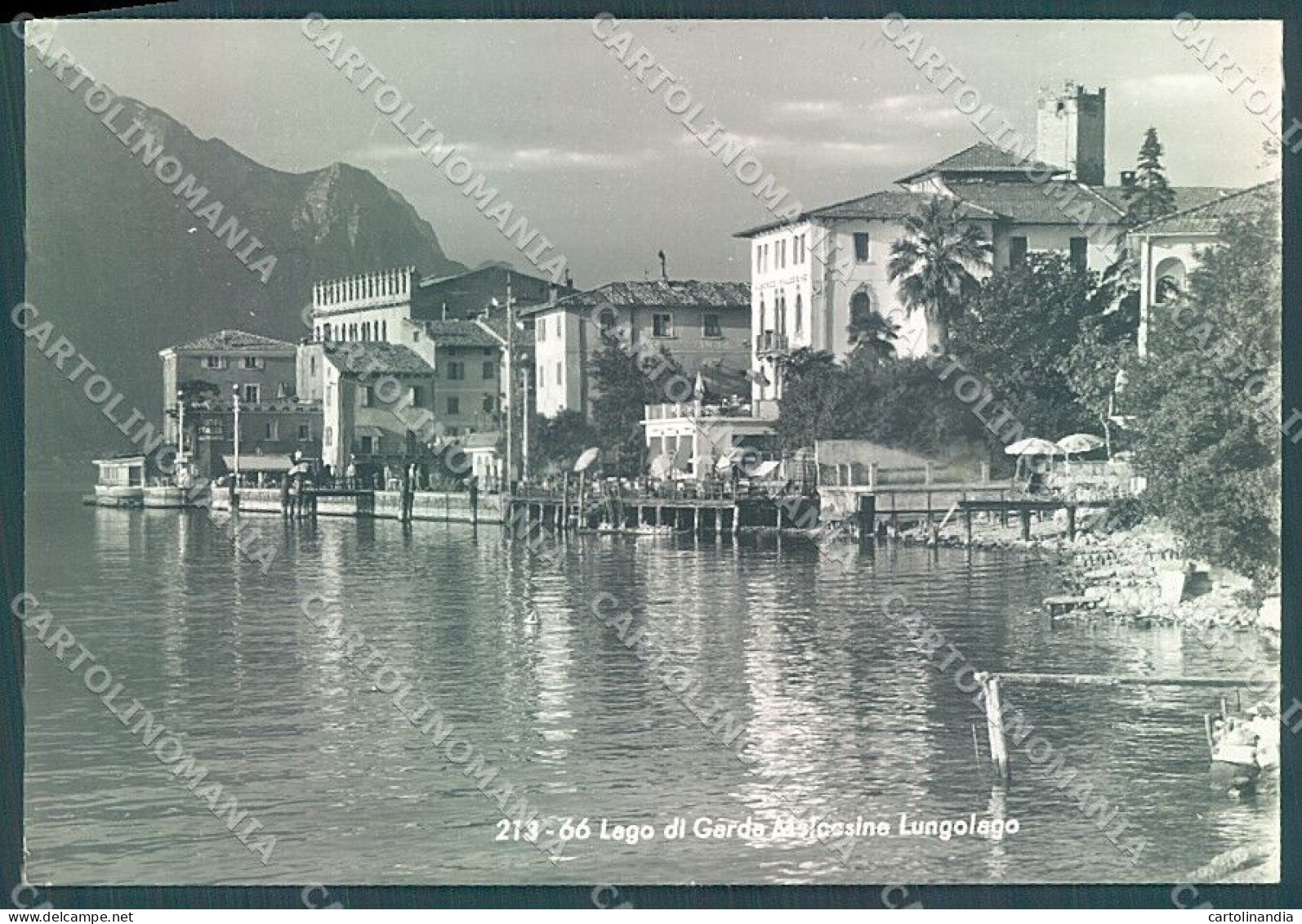 Verona Lago Di Garda Malcesine Lungolago Foto FG Cartolina JK4632 - Verona