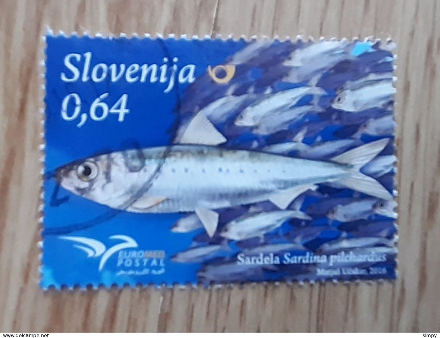 SLOVENIA 2016 Euromed Postal Used Stamp - Slovenia