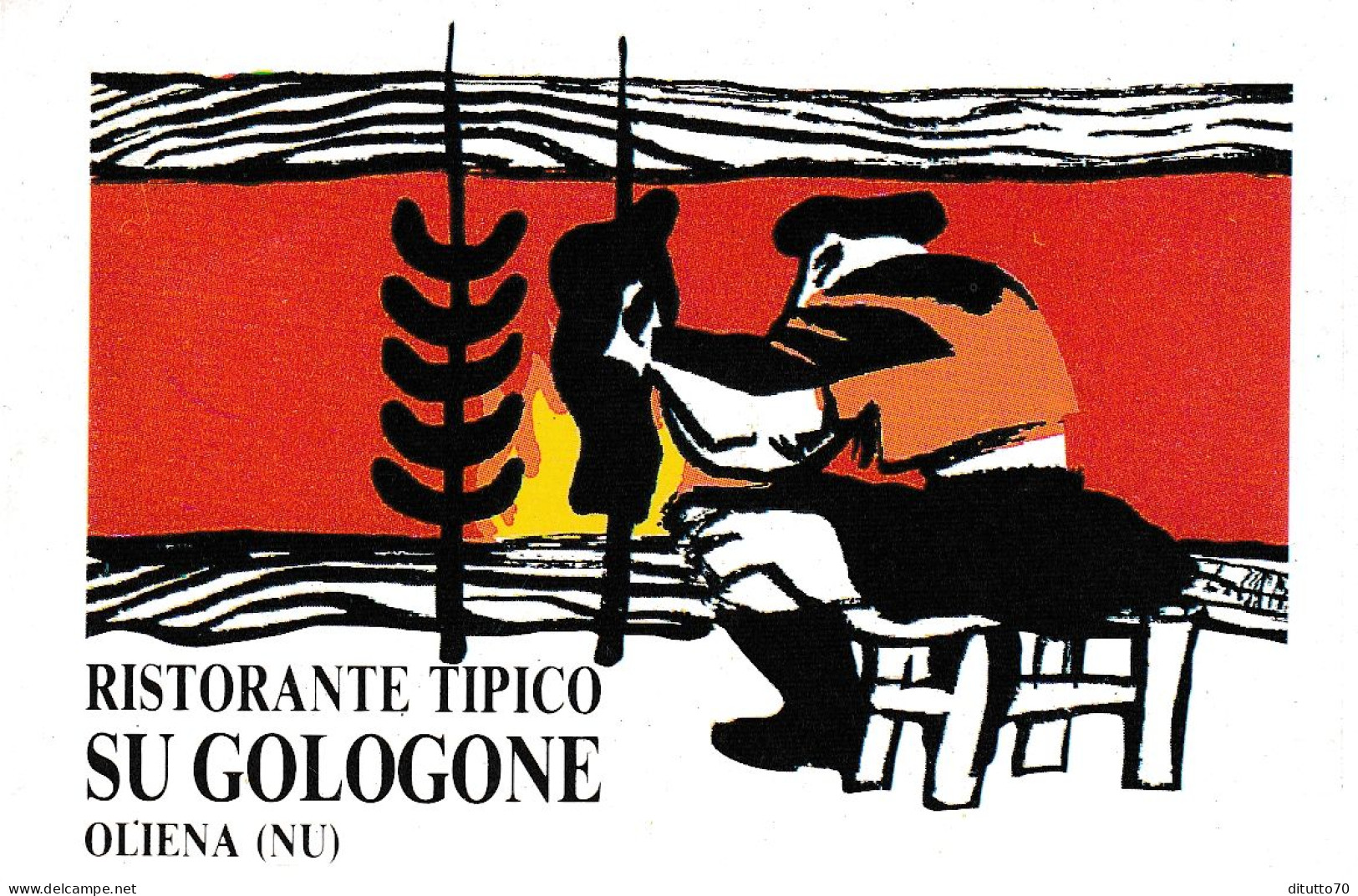 Calendarietto - Ristorante Tipico Su Gologone - Oliena - Nuoro - Anno 1995 - Petit Format : 1991-00