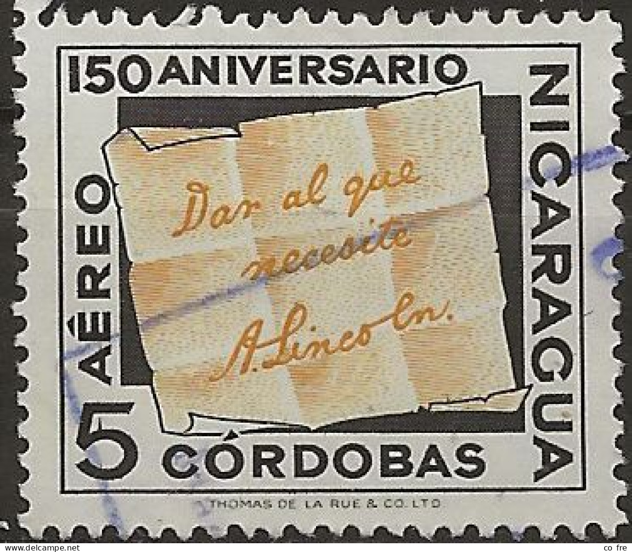 Nicaragua, Poste Aérienne N°413 (ref.2) - Nicaragua