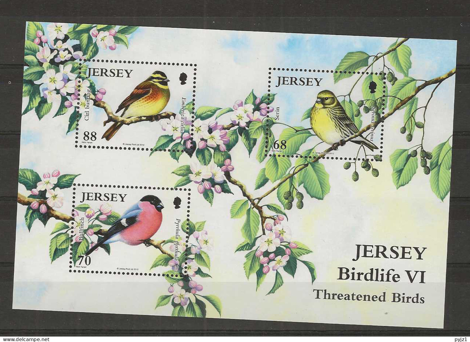 2012 MNH Jersey, Mi Block 102 Postfris** - Jersey