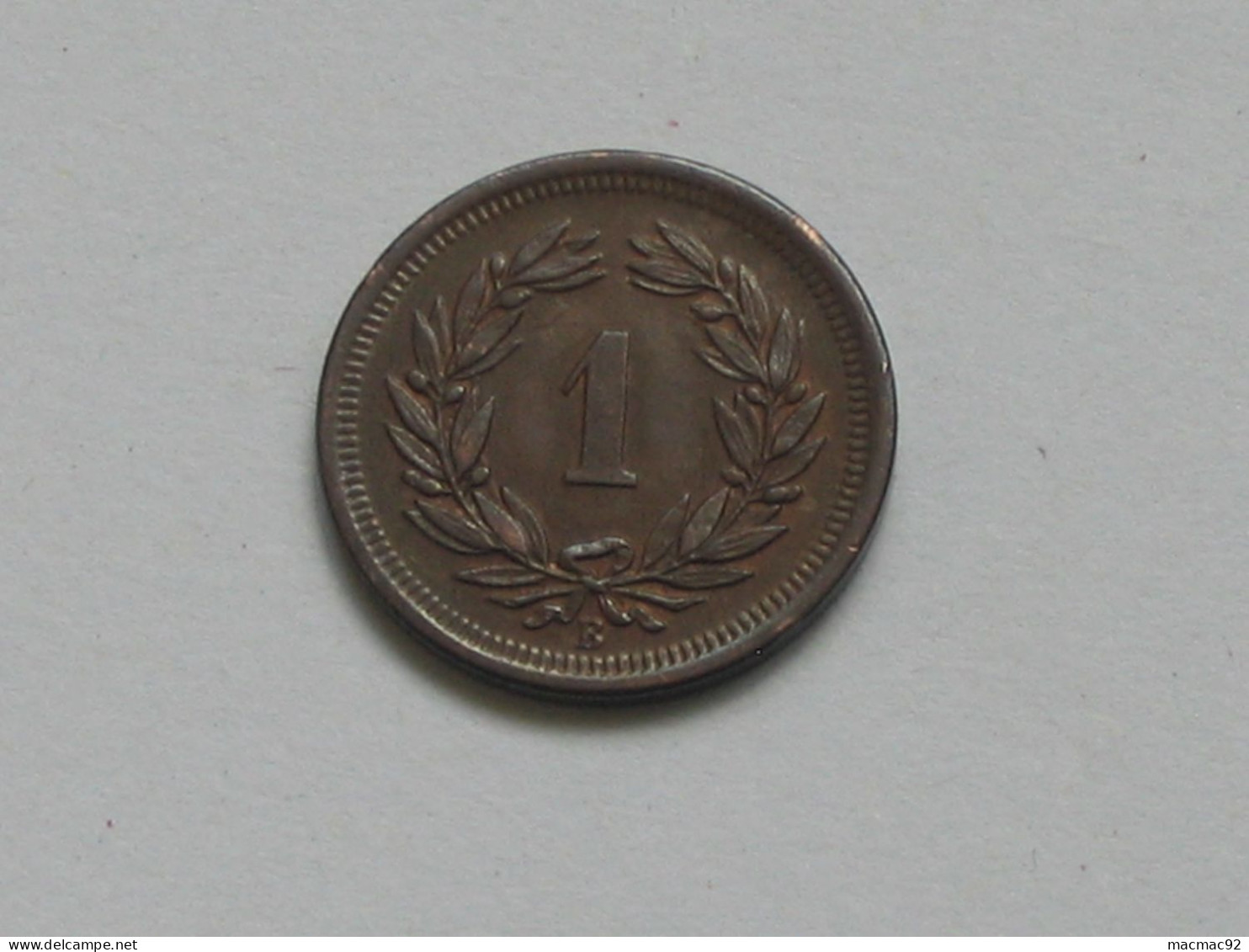 SUISSE - 1 Centime Rappen  1907 B - Switzerland  **** EN ACHAT IMMEDIAT **** - 1 Rappen