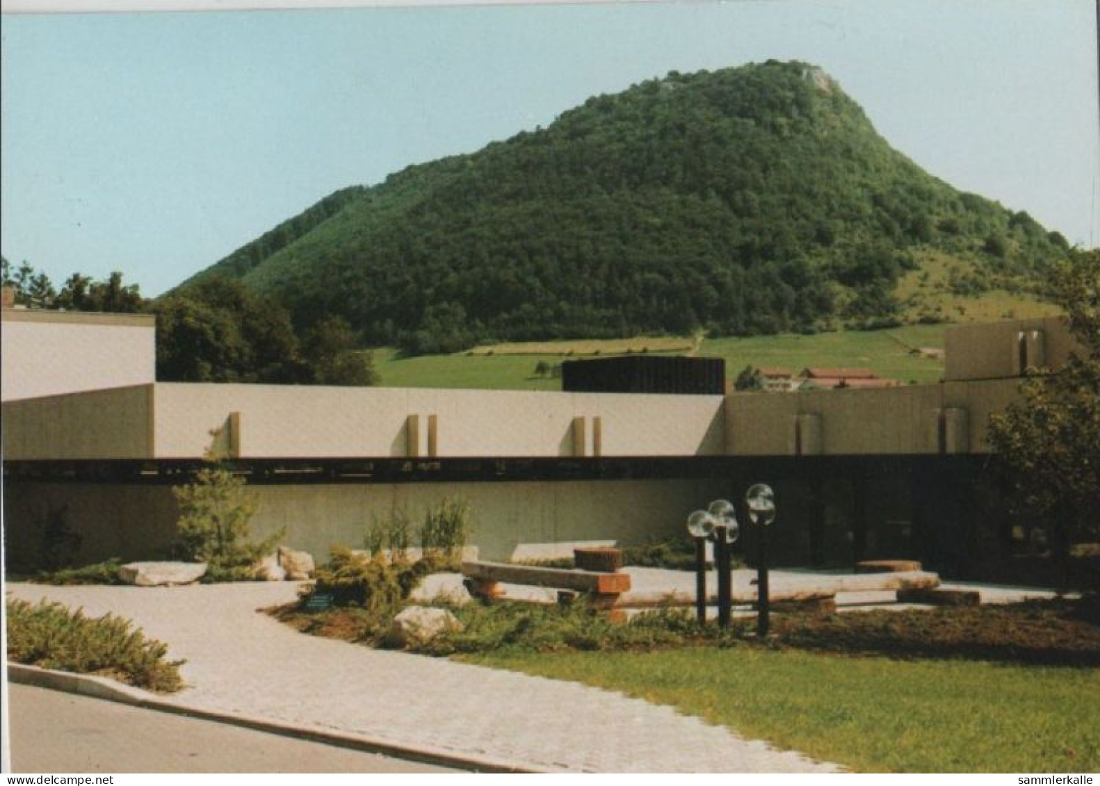 105483 - Bad Ditzenbach - Thermalbad, Vorderansicht - 1993 - Göppingen