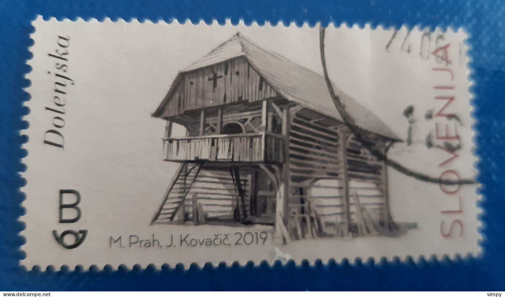 SLOVENIA 2019 Haystack Used Stamp - Slovenia