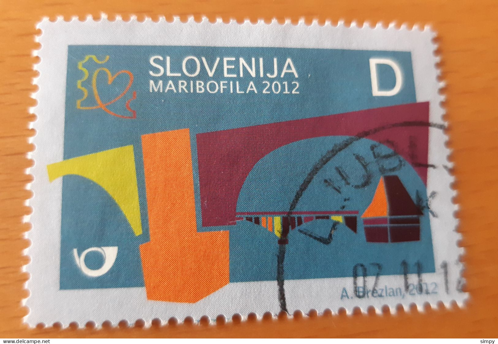 SLOVENIA 2012 MariboFila Used Stamp - Eslovenia